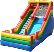 18' Tall Baby Screamer Single Lane Dry Slide