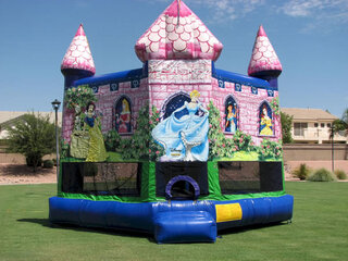 Disney Princess Castle Bounce House