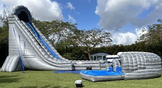 40' Tall - Roaring River Water Slide dual lane