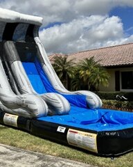 20' Tall - Severe Storm Water Slide single lane