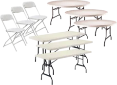 Tables / Chairs / Tents