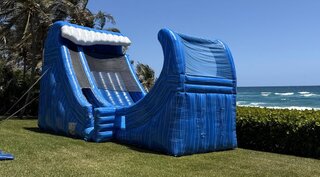 27' Tall - Wave Rider Water Slide single lane